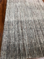 Handmade Gray Textured Accent Rug – 2’ × 3’ | Brooklyn BRK-1