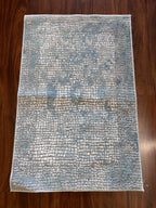 Amer Rugs Hamilton HAM-4 Gray Blue Area Rug – 2’ × 3’