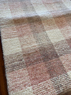 Amer Rugs Tartan TRA-14 Rose Gold Plaid Wool Rug – 2’ × 3’